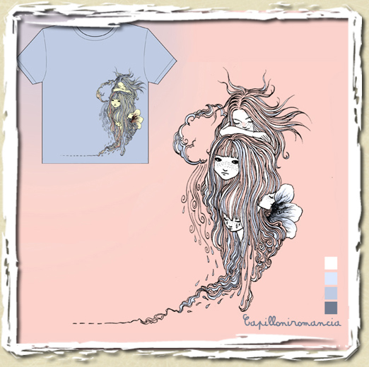 tee shirt Capilloniromancia