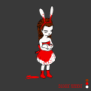 tee shirt Bloody rabbit