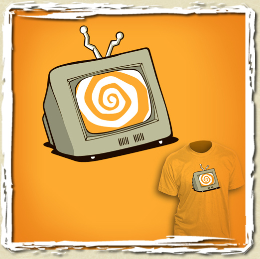 tee shirt La tv vous endors