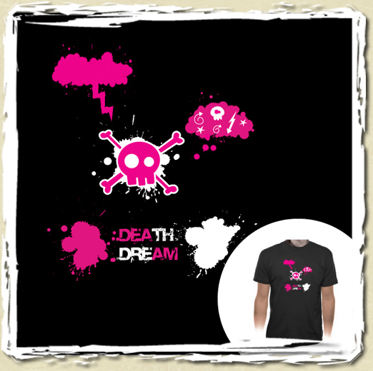 tee shirt Death Dream