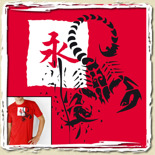 tee shirt Scorpion
