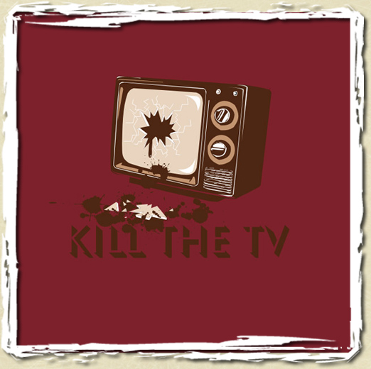 tee shirt Kill the tv