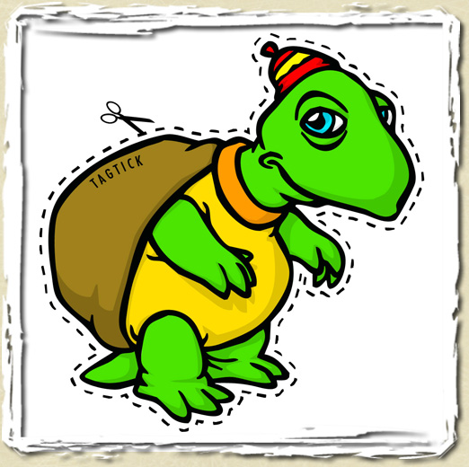 tee shirt Tortue