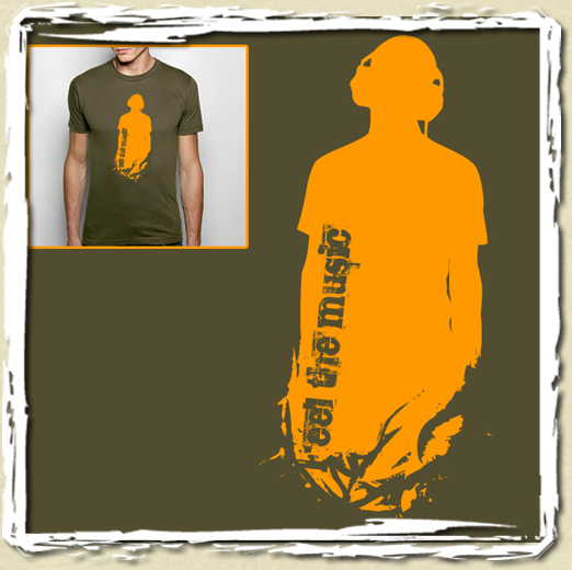 tee shirt Feel The Musique
