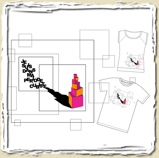 tee shirt Période cubiste ??
