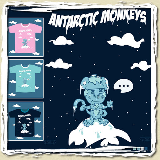 tee shirt Antarctic Monkeys