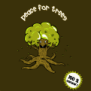 tee shirt Peace for trees