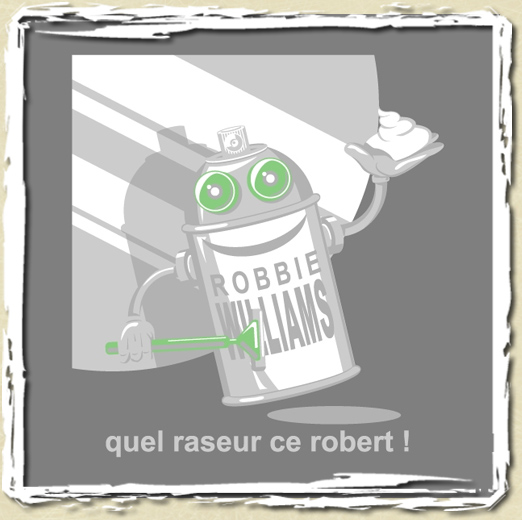 tee shirt Robbie Williams