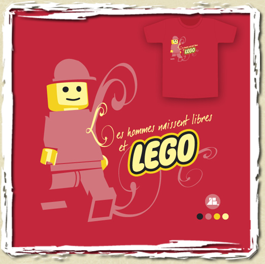 tee shirt Lego stylelife