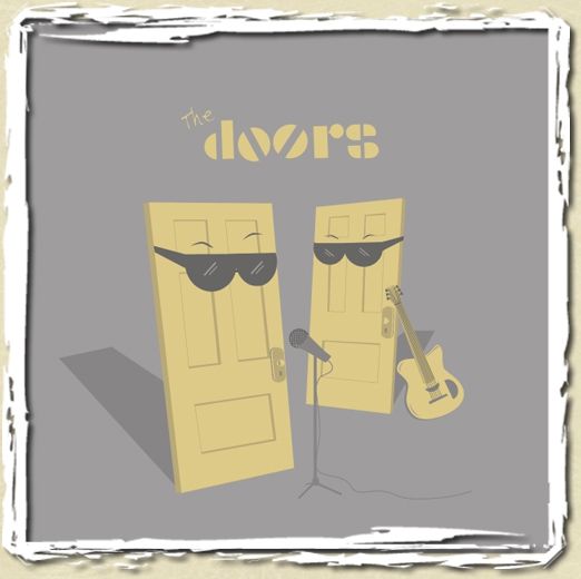 tee shirt The doors(les vraies)