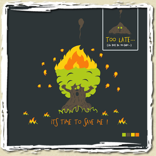 tee shirt It's time to save me !!