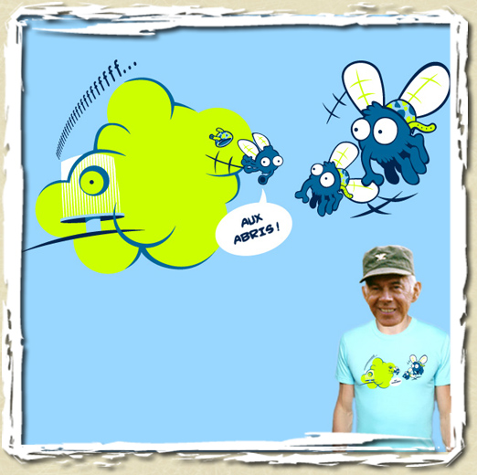 tee shirt La guerre des mouches 1
