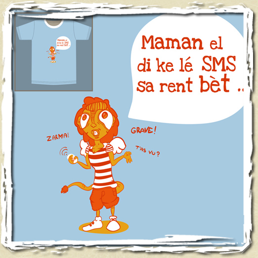 tee shirt Maman el a di ke...