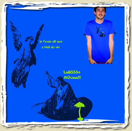 tee shirt Jesus beurré