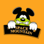 tee shirt Space Mountain