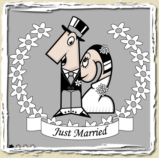 tee shirt Just Married