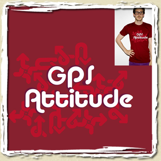tee shirt Gps attitude