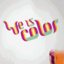 tee shirt Life is color