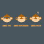 tee shirt Les 3 singes