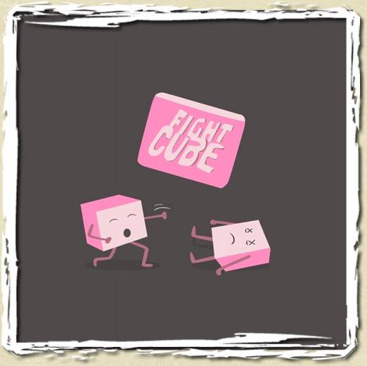 tee shirt Fight cube