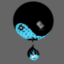 tee shirt Yin or yang water