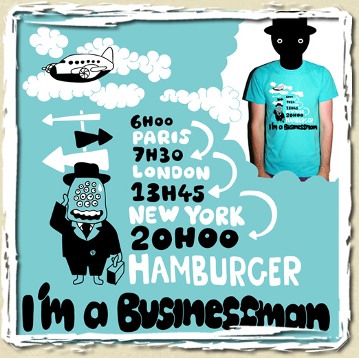 tee shirt I'm businessman