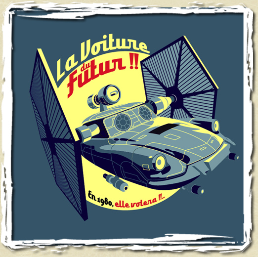 tee shirt La Voiture du Futur