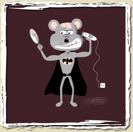 tee shirt Chauve souris