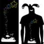 tee shirt Diamant vinyle
