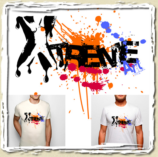 tee shirt Xtreme Art