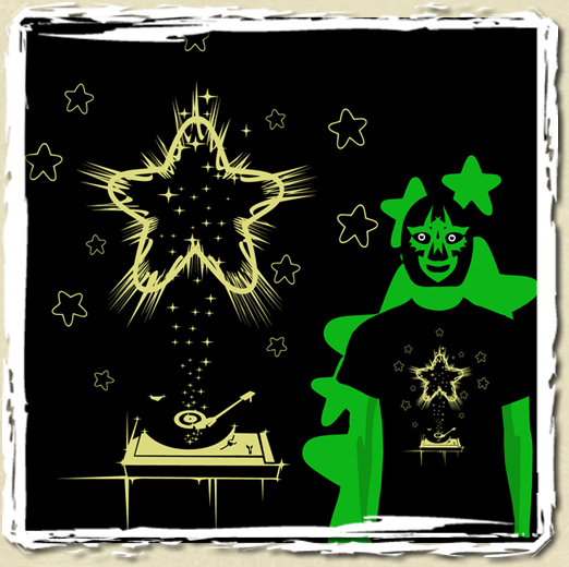 tee shirt Star Vinyl
