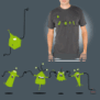 tee shirt La danse