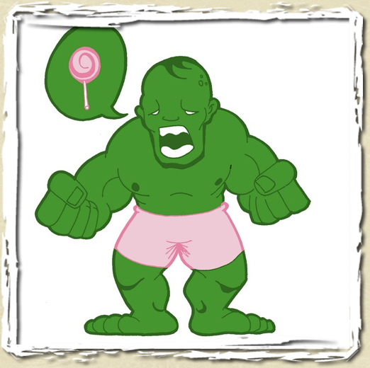 tee shirt Baby Hulk