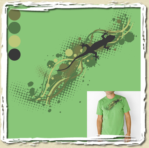 tee shirt Gecko II