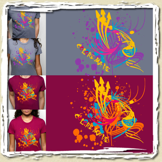 tee shirt Colore
