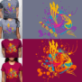 tee shirt Colore