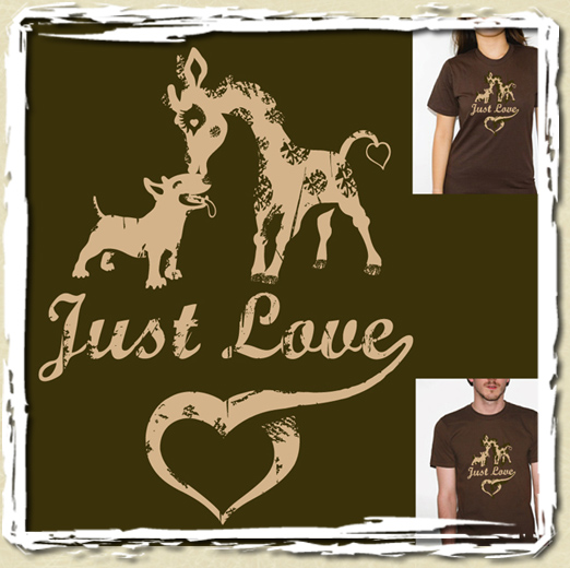 tee shirt Just Love