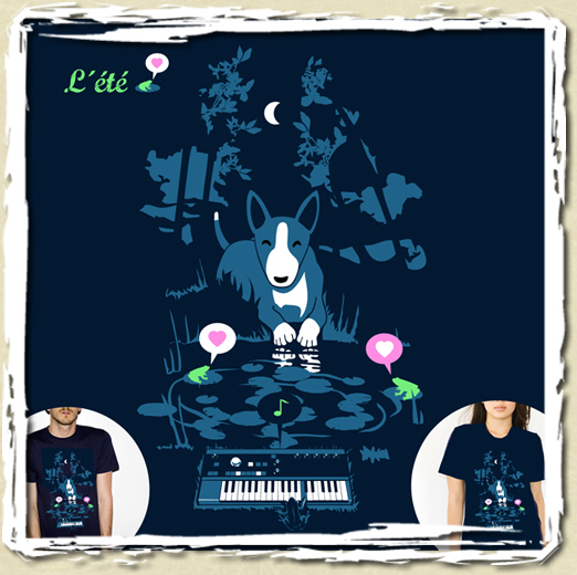 tee shirt L'été