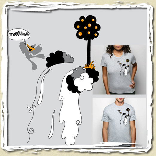 tee shirt Le canard qui fait youhou
