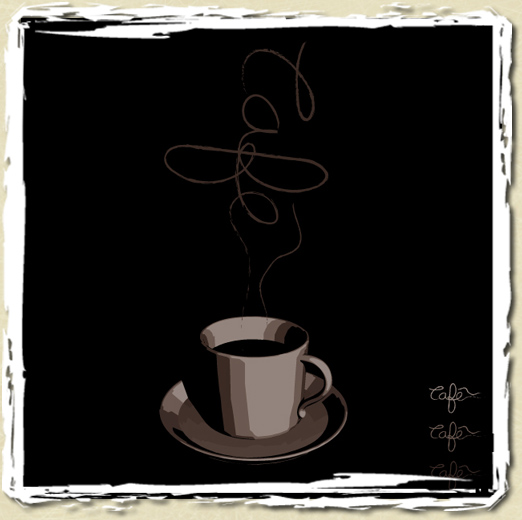 tee shirt Caf�