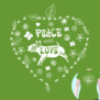 tee shirt Peace and Love