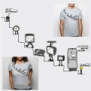 tee shirt La marche
