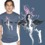 tee shirt Painting girl