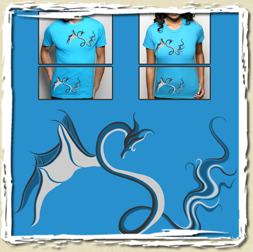 tee shirt Dragon