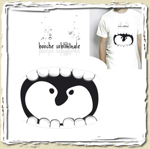 tee shirt Bouche Subliminale