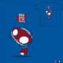 tee shirt Cox Break Dancers