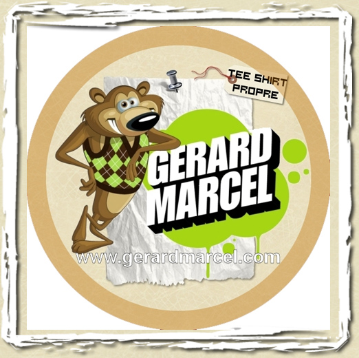 tee shirt Sticker rond
