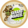 tee shirt Sticker rond