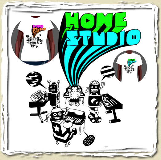 tee shirt Home Studio