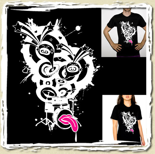 tee shirt Psych�d�lique Sonor